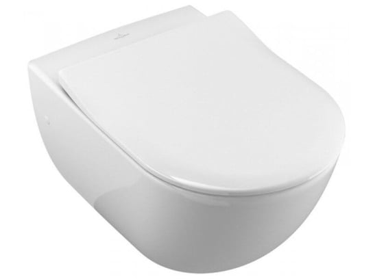 Miska Wisząca Bezkołnierzowa Avento + Deska Wolnoopadająca 37x53 5656RS01 Villeroy&Boch Villeroy&Boch