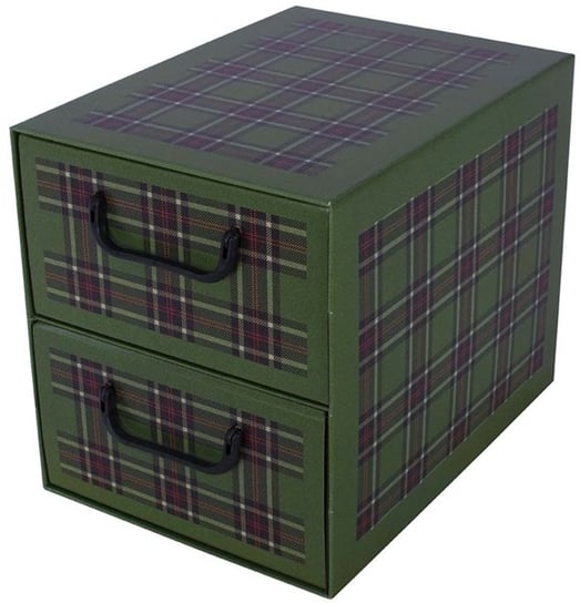 Miss space, Pudełko kartonowe, zielone, 29x35,5x25,5 cm Miss space
