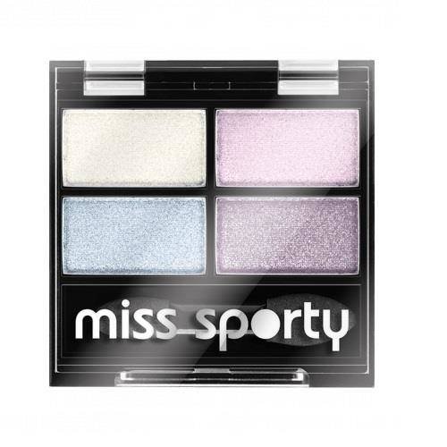 Miss Sporty, Studio Colour Quattro Eye Shadow, Poczwórne cienie do powiek, 415 Cool Unicorn Miss Sporty