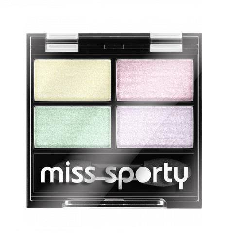 Miss Sporty, Studio Colour Quattro Eye Shadow, Poczwórne cienie do powiek, 416 Unicorn Swag Miss Sporty