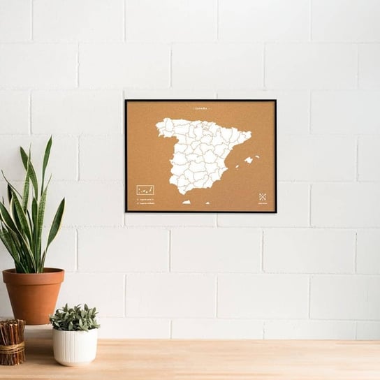 Miss Wood Barcelona, Mapa Cork - Mapa Woody Naturalna Hiszpania Miss Wood Barcelona