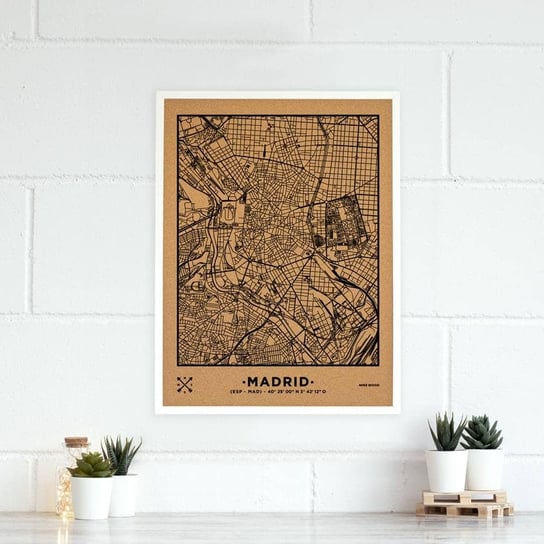 Miss Wood Barcelona, Mapa Cork - Mapa Woody Naturalny Nowy Jork Miss Wood Barcelona