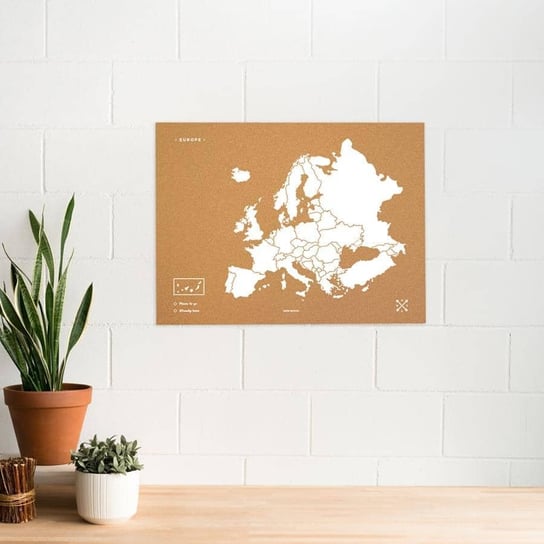 Miss Wood Barcelona, Mapa Cork - Woody Mapa Natural Europe Miss Wood Barcelona