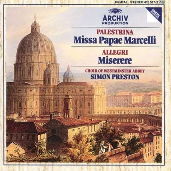 Missa Papae Marcelli Choir of Westminster Abbey