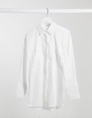 Missguided Koszula Biała Damska Basic 34 1Zag Inna marka