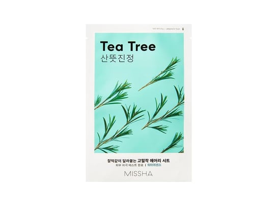 Missha Airy Fit Sheet Mask (Tea Tree)- maseczka w płachcie Missha