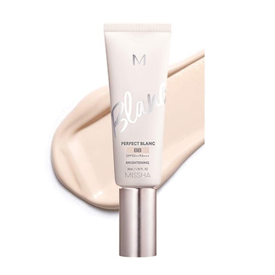 Missha M Perfect Blanc, Rozjaśniający krem BB SPF 50+, odcień No.21 Vanilla, 40 ml Missha