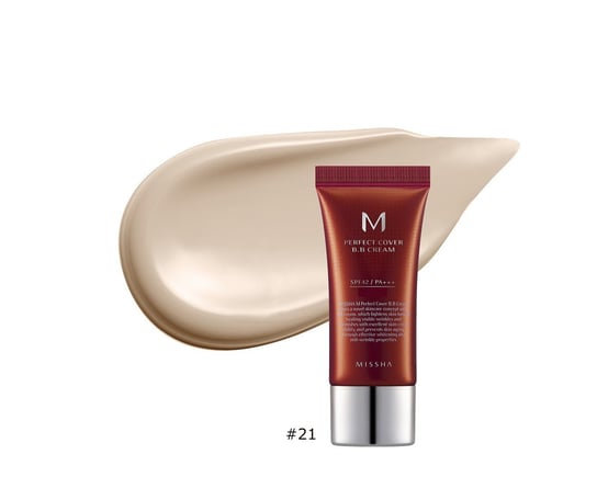 MISSHA M Perfect Cover BB Cream SPF42/Pa+++ No.21 20ml [Light Beige] Missha M