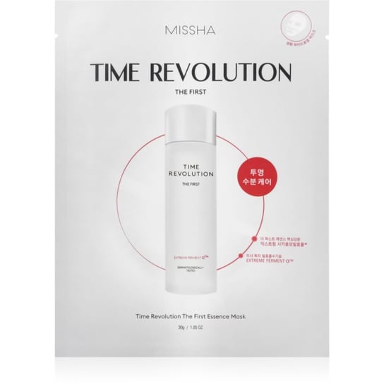 Missha Time Revolution The First Treatment Essence maska hydrożelowa o intensywnym działaniu odnawiający barierę ochronną skóry 30 g Revolution