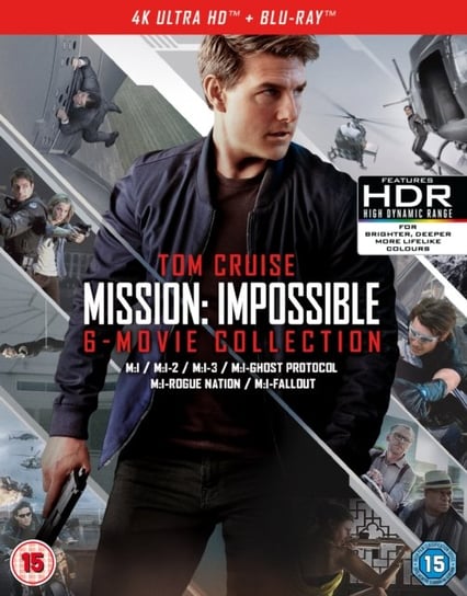 Mission: Impossible - The 6-movie Collection (brak polskiej wersji językowej) Bird Brad, Abrams J.J., Woo John, Palma Brian De, McQuarrie Christopher