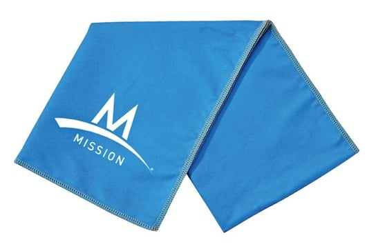 Mission, Ręcznik chłodzący, Enduracool Microfiber Lrg Towel Hi Vis, niebieski, 84x30.5 cm Mission