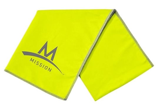 Mission, Ręcznik chłodzący, Enduracool Microfiber Lrg Towel Hi Vis, zielony, 84x30,5 cm Mission