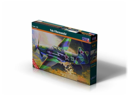 Mistercraft, model do składania Samolot Yak-1B Normandie 1:72 Mistercraft