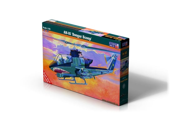 Mistercraft, model do sklejania: AH-1G Soogar Scoop   1:72 Mistercraft
