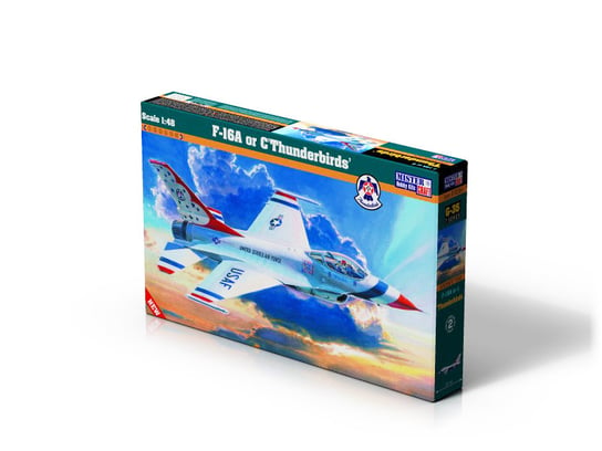 Mistercraft, model do sklejania F-16A Thunderbirds, 1:48 Mistercraft