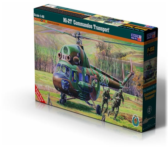 Mistercraft, model do sklejania Mi-2T Comandos Transport 1:48 Mistercraft