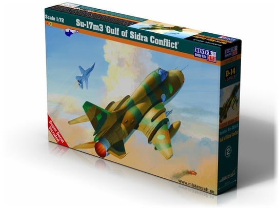 Mistercraft, model do sklejania: Su-22M3 Gulf of Sidra Conflict 1:72 Mistercraft