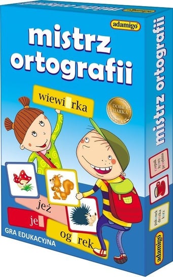 Mistrz ortografii, gra edukacyjna, Adamigo Adamigo