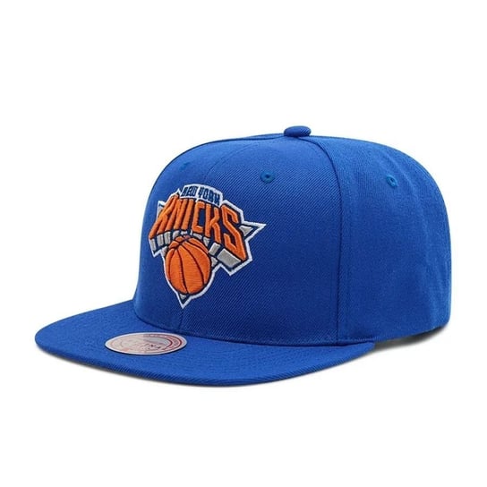 Mitchell & Ness czapka z daszkiem bejsbolówka NBA New York Knicks Team Ground 2.0 Snapback Magic HHSS3256-NYKYYPPPBLUE niebieski OSFM Mitchell & Ness