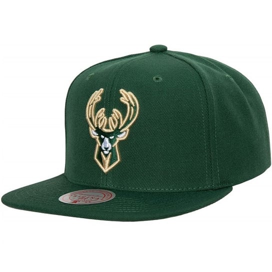 Mitchell & Ness czapka z daszkiem bejsbolówka NBA Team Ground 2.0 Snapback Milwaukee Bucks HHSS3256-MBUYYPPPGREN zielony OSFM Mitchell & Ness