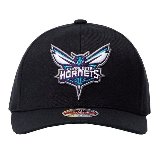 Mitchell & Ness Czapka Z Daszkiem Nba Charlotte Hornets Hhssintl102-Choyypppblck Osfm Mitchell & Ness