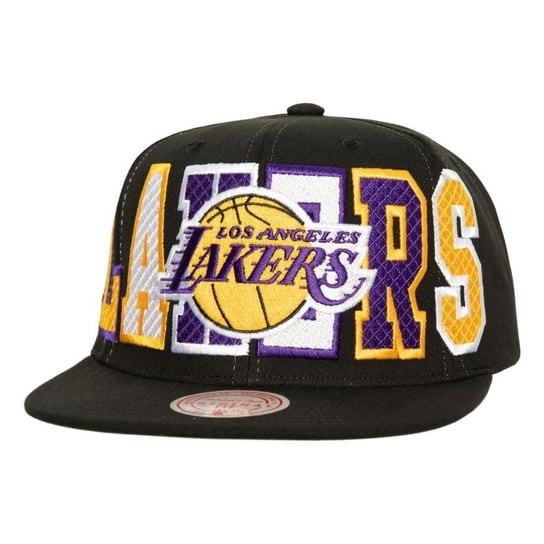 Mitchell & Ness czapka z daszkiem Varsity Bust Snapback Los Angeles Lakers czarny OSFM Mitchell & Ness