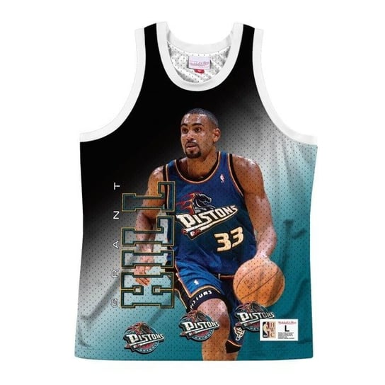 Mitchell & Ness, Koszulka męska, NBA Behind The Back Tank Detroit Pistons Grant Hill, rozmiar L Mitchell & Ness