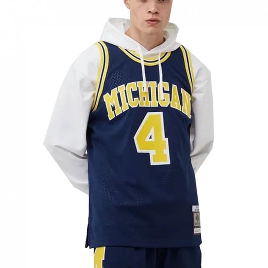 Mitchell & Ness koszulka męska NCAA Swingman Road Jersey Michigan1991 Chris Webber S Mitchell & Ness