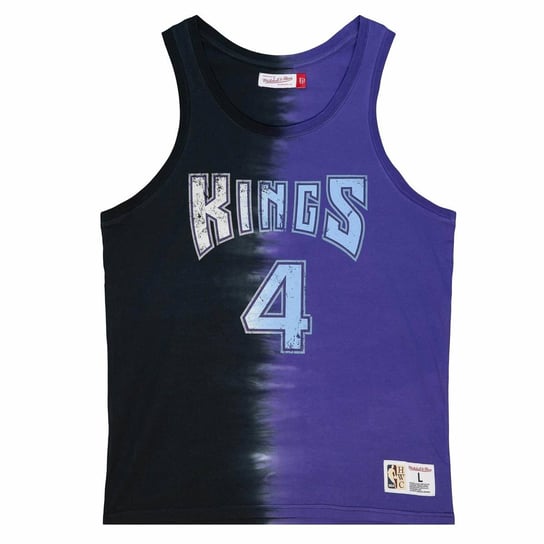 Mitchell & Ness NBA Sacramento Kings Chris Webber Tie Dye Cotton Tank-L Mitchell & Ness