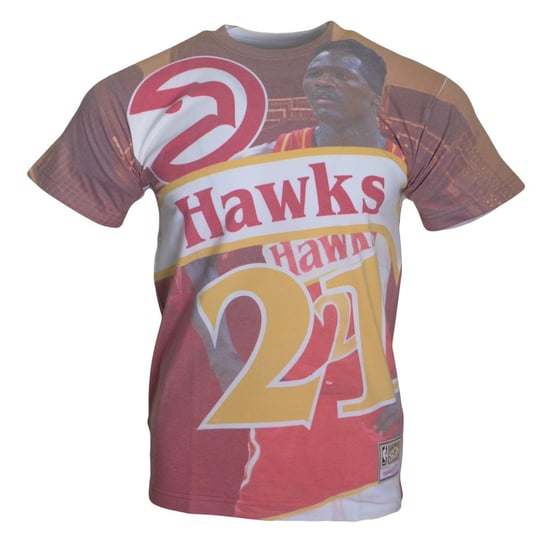 Mitchell & Ness, T-shirt męski, City Pride Tee Atlanta Hawks Dominique Wilkins NBA, rozmiar M Mitchell & Ness