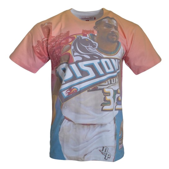 Mitchell & Ness, T-shirt męski, City PrideTee Detroit Pistons Grant Hill NBA, rozmiar S Mitchell & Ness