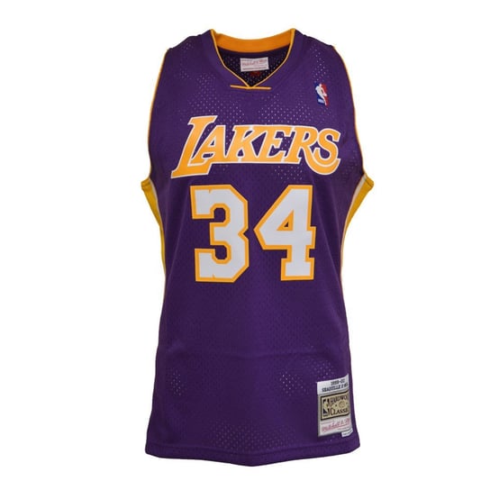 Mitchell & Ness, T-shirt męski, NBA LA Lakers Shaq O'neal Swingman, rozmiar M Mitchell & Ness