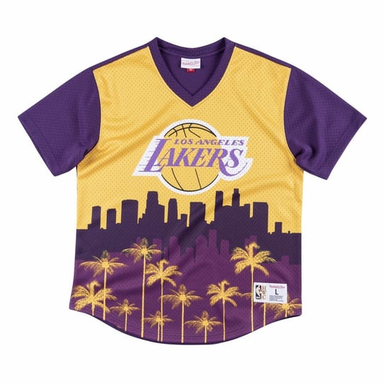 Mitchell & Ness, T-shirt męski, NBA Los Angeles Lakers Game Winning Shot, rozmiar S Mitchell & Ness