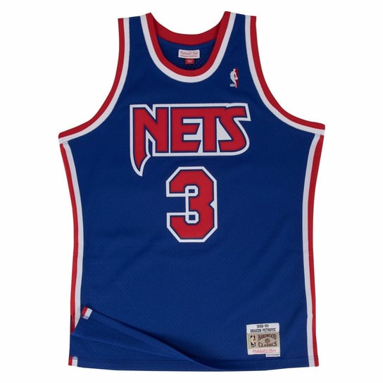 Mitchell & Ness, T-shirt męski, NBA Swingman Jersey New Jersey Nets Drazen Petrovic, rozmiar M Mitchell & Ness