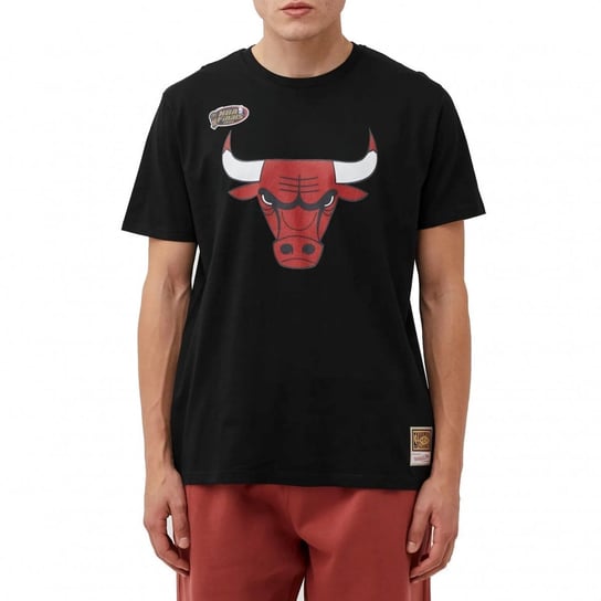 Mitchell & Ness t-shirt NBA Chicago Bulls Team Logo Tee BMTRINTL1051-CBUBLCK M Mitchell & Ness