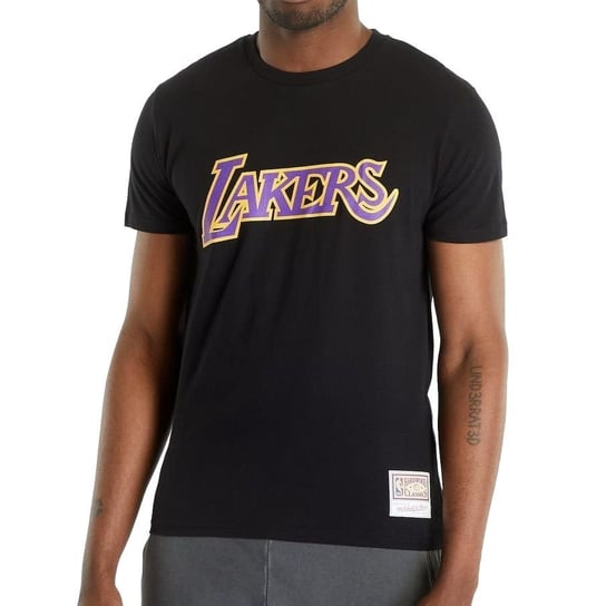 Mitchell & Ness t-shirt NBA Team Logo Tee Los Angeles Lakers BMTRINTL1051-LALBLCK XL Mitchell & Ness