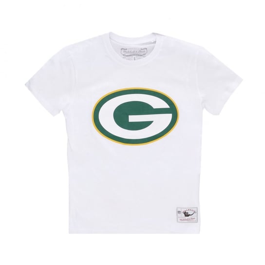 Mitchell & Ness t-shirt NFL Team Logo Tee Green Bay Packers S biały Mitchell & Ness