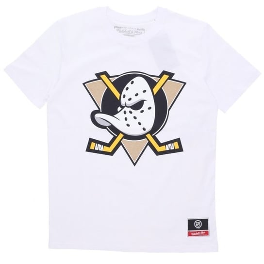 Mitchell & Ness t-shirt NHL Team Logo Tee Anaheim Ducks BMTRINTL1180-ADUWHIT L Mitchell & Ness