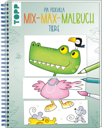 Mix-Max-Malbuch Tiere Frech Verlag Gmbh