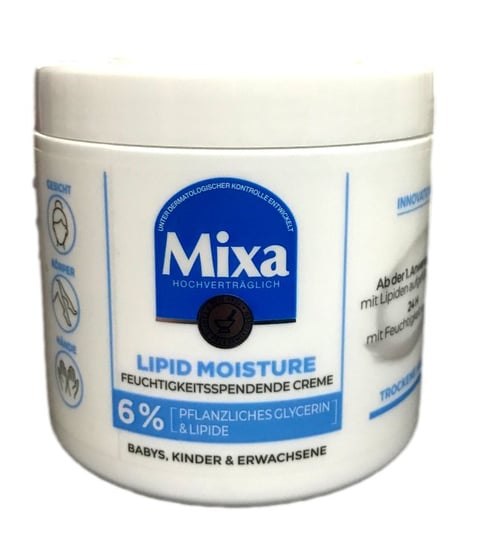 Mixa, Lipid, Krem nawilżający do skóry suchej, 400 ml Mixa
