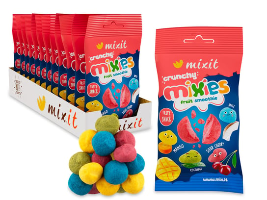 Mixit Crunchy Mixies - chrupiące owocowe smoothie Inna marka