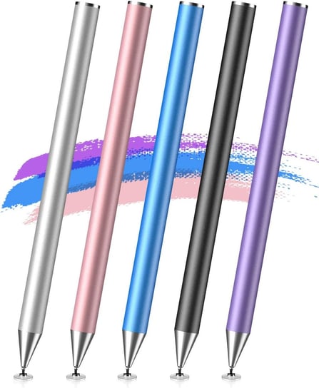 Mixoo Rysik Disc Stylus Pen - Precyzyjne Pisaki do Tabletów [Zestaw 5 szt.] NIKCORP