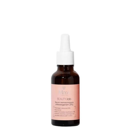 Miya Cosmetics, Beauty Lab, Serum wzmacniające z fitokolagenem 5%, 30 ml Miya Cosmetics