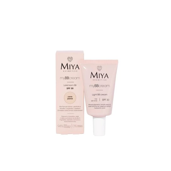 Miya Cosmetics, My Bb Cream Spf30, Lekki Krem Koloryzujący Do Cery Jasnej, 40 ml Miya Cosmetics