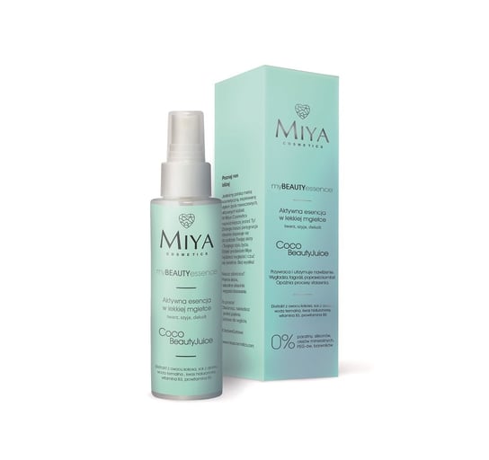 Miya Cosmetics, My Beauty Essence, Aktywna esencja w lekkiej mgiełce coco beauty juice, 100 ml Miya Cosmetics