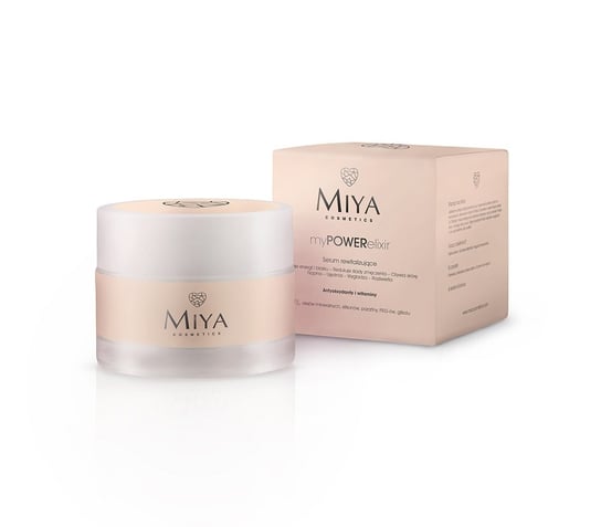 Miya Cosmetics, My Power Elixir, Naturalne serum rewitalizujące, 15 ml Miya Cosmetics