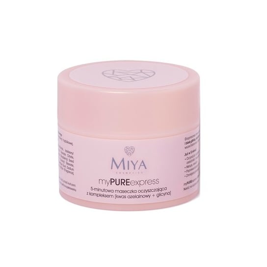 Miya Cosmetics, My Pure Express, 5-minutowa maseczka oczyszczająca, 50 g Miya Cosmetics