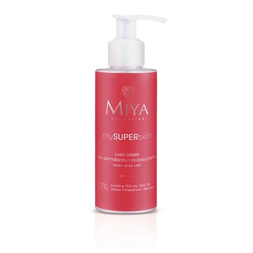 Miya Cosmetics, My Super Skin, Lekki olejek do demakijażu i oczyszczania twarzy, 140 ml Miya Cosmetics