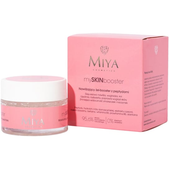 Miya Cosmetics, mySKINbooster, Nawilżający żel-booster z peptydami do twarzy, 50 ml Miya Cosmetics