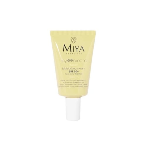 Miya Cosmetics, mySPFcream, Nawilżający krem SPF50+ do twarzy oczu i dekoltu, 40ml Miya Cosmetics